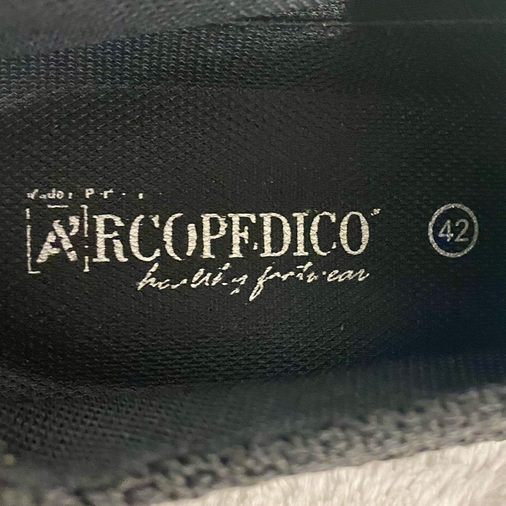 Arcopedico Women’s LS Black Knit Lace Up Shoes Size 42 EU (10.5-11) “shocks” - Picture 10 of 11
